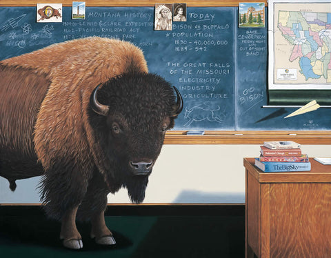 Montana History Lesson Print