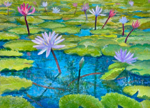 The Blue Lotus Flower
