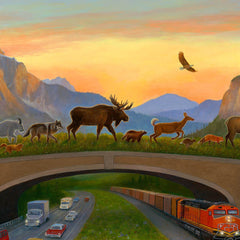 Glacier Safe Passage Limited Edition Fine Art Print