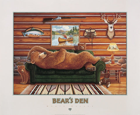 AP Rare Bear's Den Original Poster