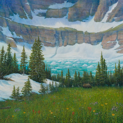 Iceberg Lake-Future Memories Limited Edition Print