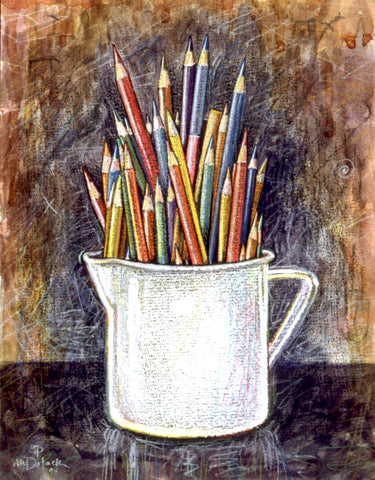 Pencils - Hand Colored
