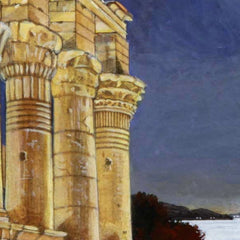Philae Temple Moon Rise
