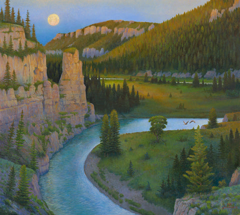Smith River in June-Limited Edition Print