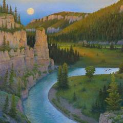 Smith River in June-Limited Edition Print
