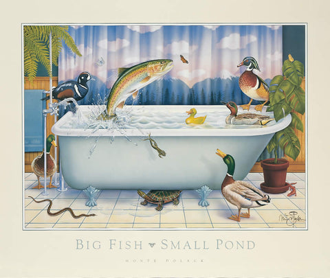 Big Fish Small Pond - Signed