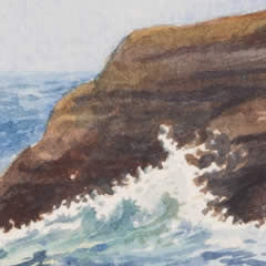 Cliffs Near Sandy Beach - Number One