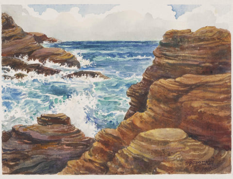 Cliffs Near Sandy Beach - Number Two