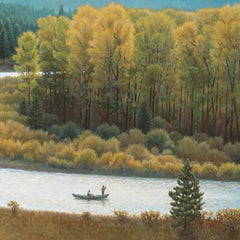 Big Blackfoot River Autumn on Cottonwood Creek