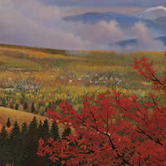 October View from Mount Jumbo