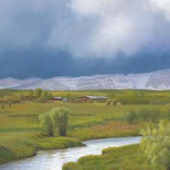 Prairie Thunder painting
