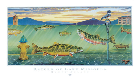 Return of Lake Missoula - Signed