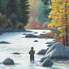 Rock Creek - Casting to Cool Waters