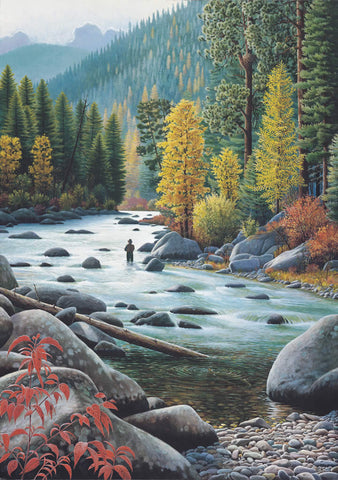 Rock Creek Casting to Cool Waters