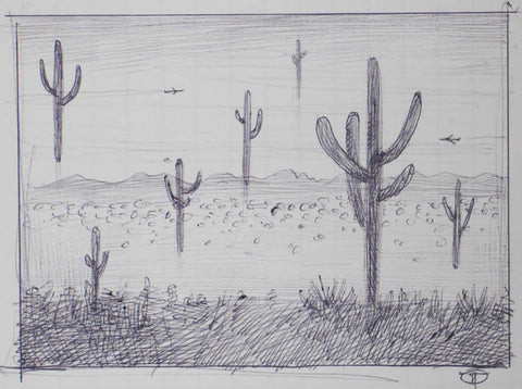 Saguaro Sunrise Study