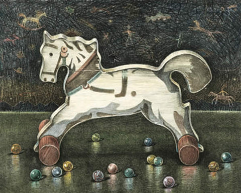 Toy Pony - Hand Colored