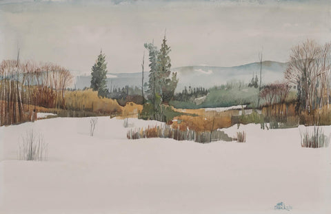 Winter Landscape-Monte Dolack