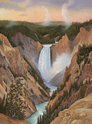 Yellowstone Falls Print-Small