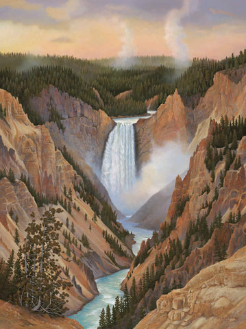 Yellowstone Falls Print-Small